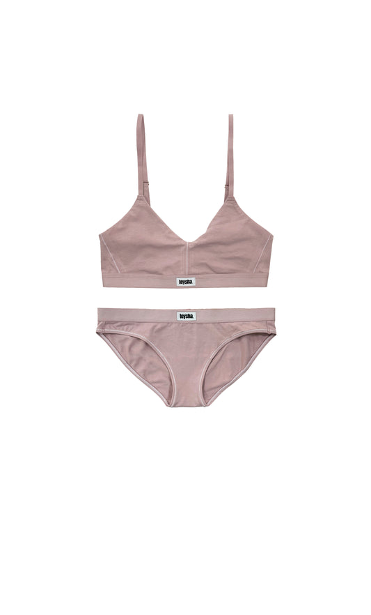 Soft Cup Dusty Pink Duo Set