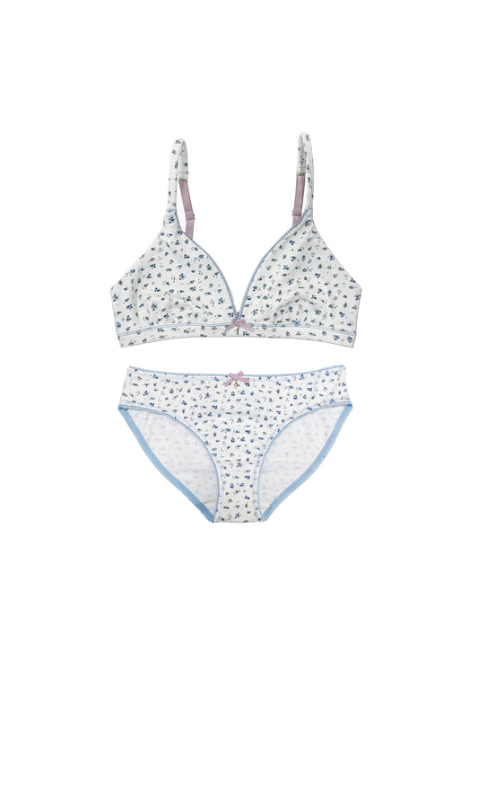 Triangle Ditsy Floral Set