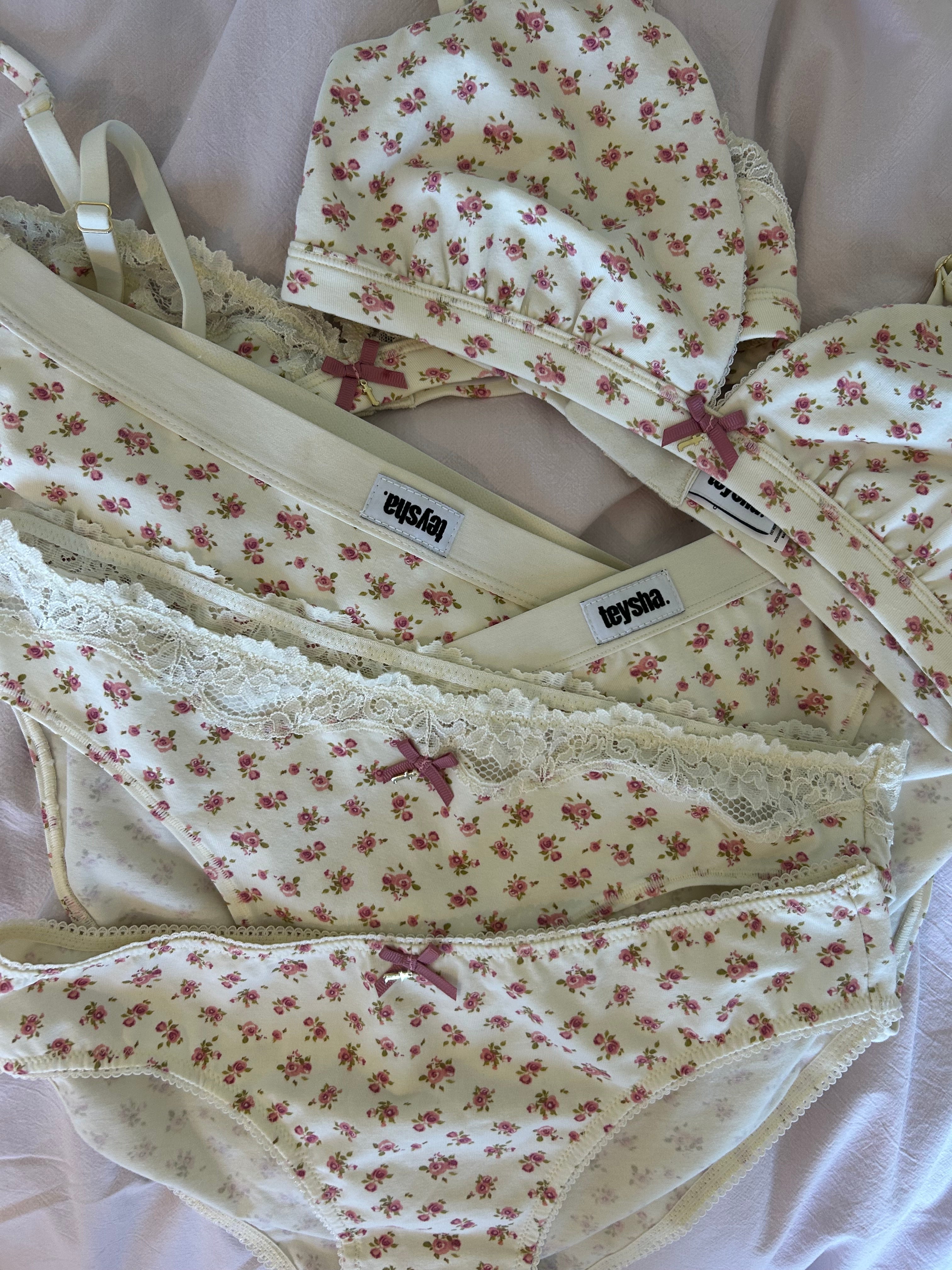 Vintage Rose Organic Cotton Collection in Now here !