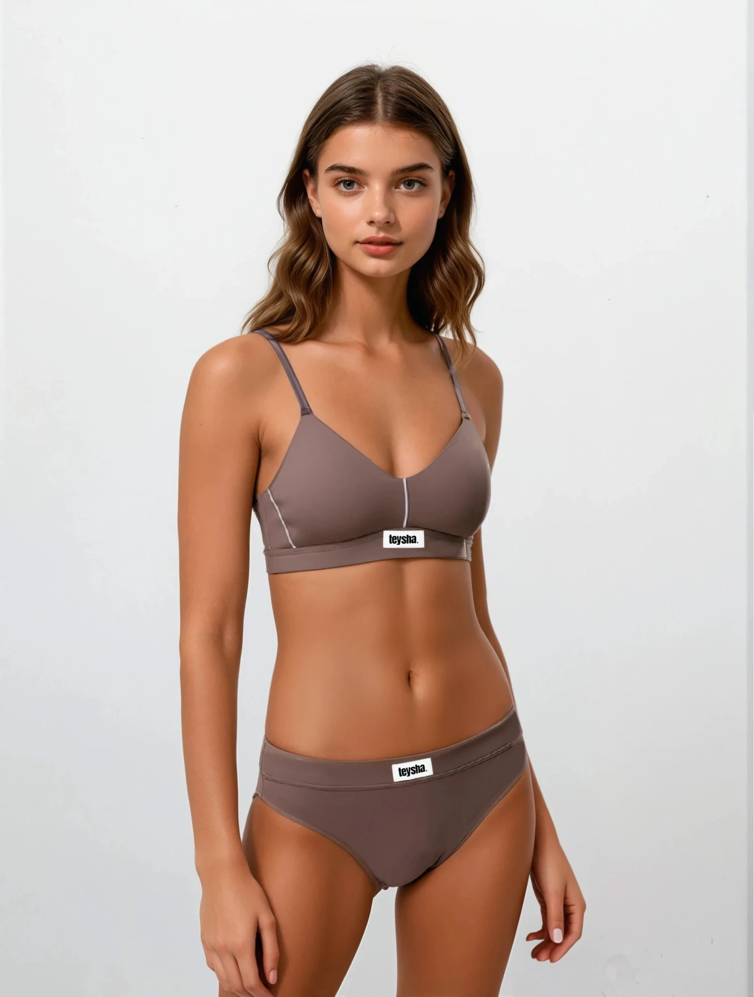 Organic Soft Cup Natural Brown Duo Set