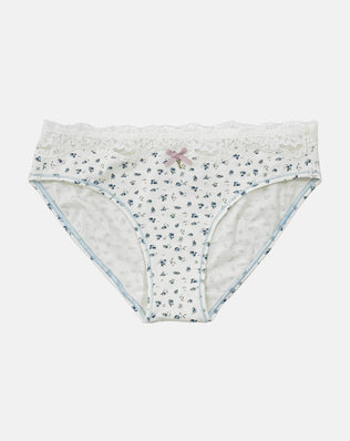 3 Pack Organic Lace Underwear