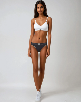 4 Pack Organic Low Rise Underwear Set