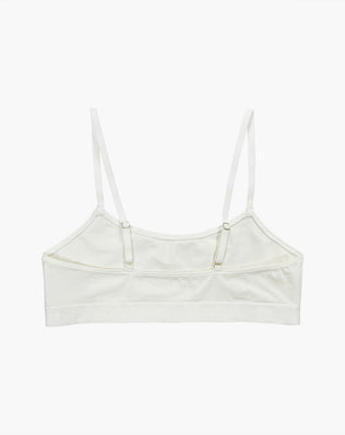 Cotton crop top bra