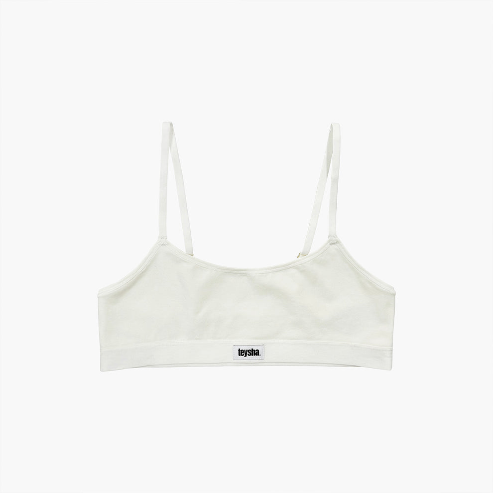 Organic Crop Top Bra Basics Set | teysha