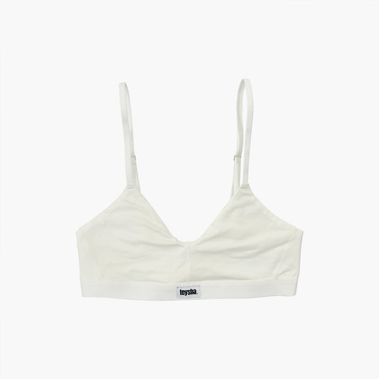 Cotton soft cup bra