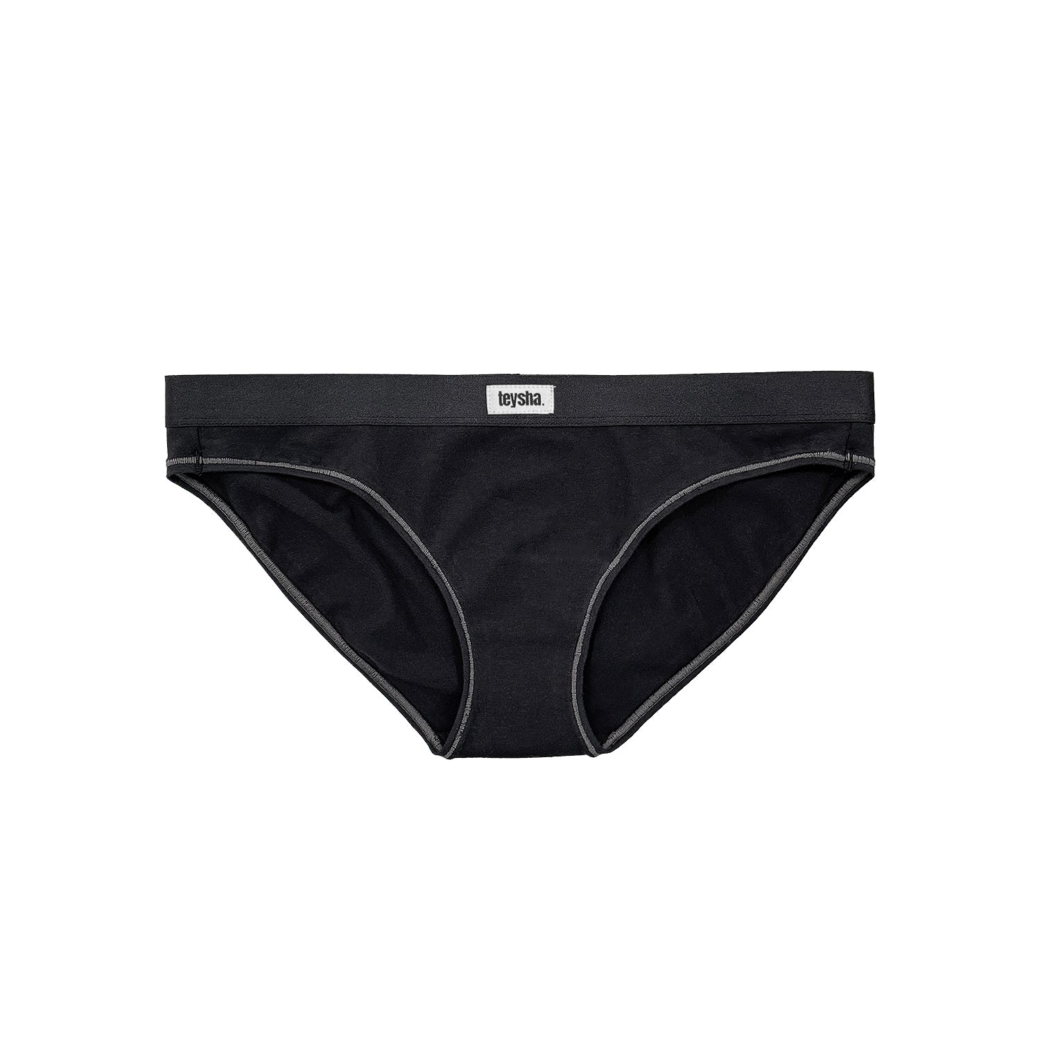 Cotton hipster underwear - black by teysha 
