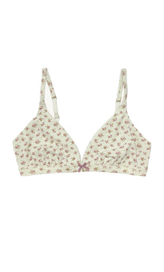 Organic Triangle Bra Vintage Rose