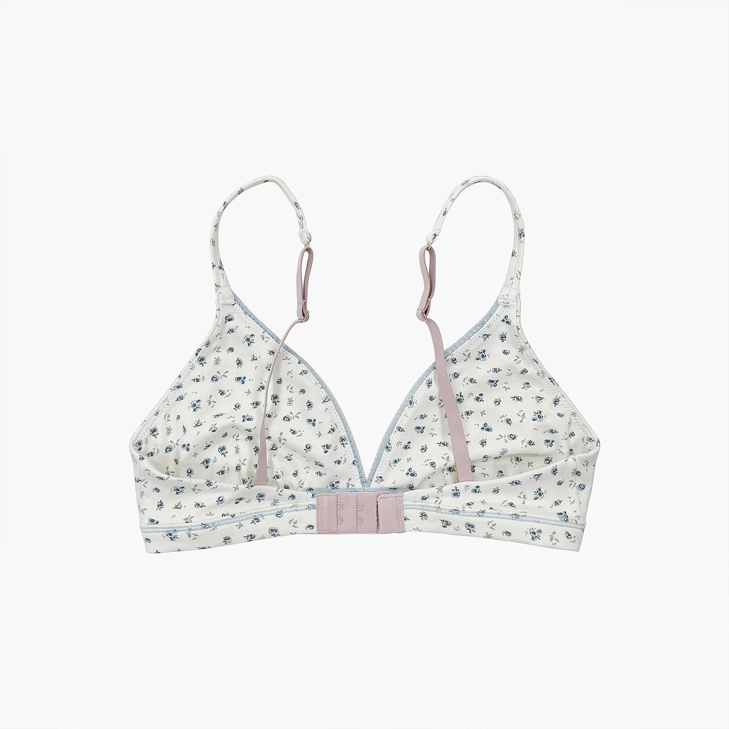 Organic Triangle Bra Ditsy Floral