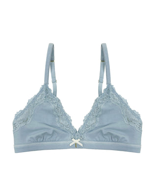 Organic Lace Dusty Blue Duo Set